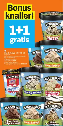 Albert Heijn Ben & Jerry's Diepvries aanbieding