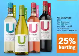 Albert Heijn Alle Undurraga Chili aanbieding