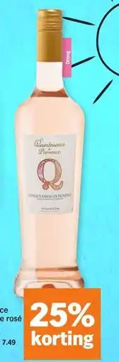 Albert Heijn Quintessence de Provence rose aanbieding