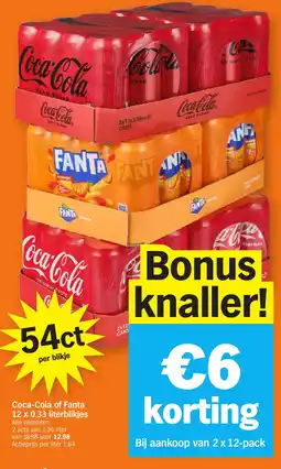 Albert Heijn Coca-Cola of Fanta aanbieding
