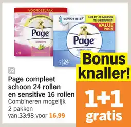 Albert Heijn Page compleet schoon aanbieding