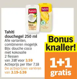 Albert Heijn Tahiti douchegel aanbieding