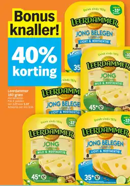 Albert Heijn Leerdammer aanbieding