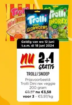 Jumbo TROLLI SNOEP aanbieding