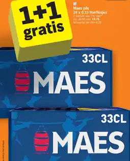 Albert Heijn Maes pils aanbieding