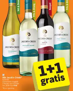 Albert Heijn Alle Jacob's Creek Australi aanbieding