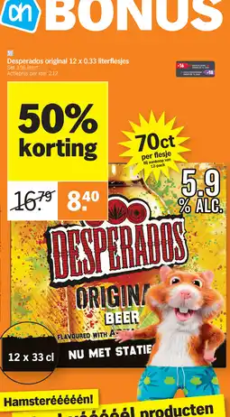 Albert Heijn Desperados original aanbieding