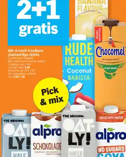 Albert Heijn Alle A-merk houdbare plantaardige drinks aanbieding