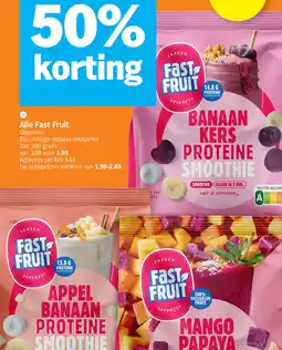 Albert Heijn Alle Fast Fruit aanbieding