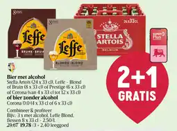 Delhaize Bier met alcohol of bier zonder alcohol aanbieding