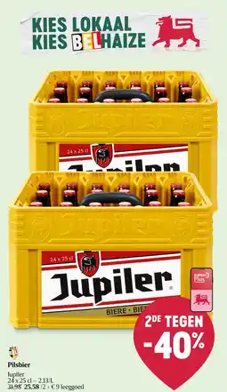 Delhaize Pilsbier Jupiler aanbieding