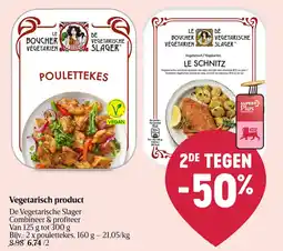 Delhaize Vegetarisch product De Vegetarische Slager aanbieding
