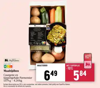 Delhaize Maaltijdbox aanbieding