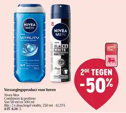 Delhaize Verzorgingsproduct voor heren Nivea Men aanbieding