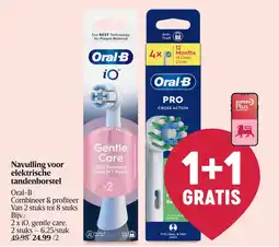 Delhaize Navulling voor elektrische tandenborstel Oral-B aanbieding