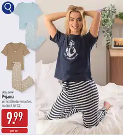 ALDI UP2fashion pyjama aanbieding
