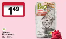 Delhaize Volkoren biotarwemeel aanbieding