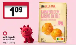 Delhaize Zelfrijzende tarwebloem aanbieding