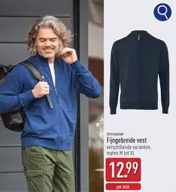 ALDI UP2fashion fijngebreide vest aanbieding