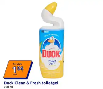 Action Duck Clean & Fresh toiletgel aanbieding
