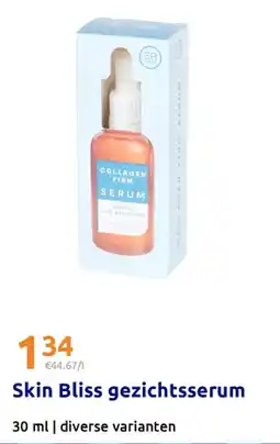 Action Skin Bliss gezichtsserum aanbieding