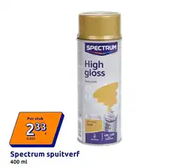 Action Spectrum spuitverf aanbieding