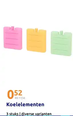 Action Koelelementen aanbieding
