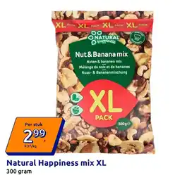 Action Natural Happiness mix XL aanbieding
