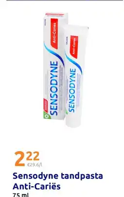Action Sensodyne tandpasta Anti-Cariës aanbieding