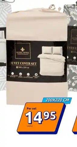 Action Hotel Royal dekbedovertrek 200X220 CM aanbieding