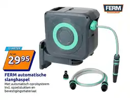 Action FERM automatische slanghaspel aanbieding