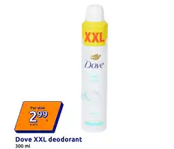 Action Dove XXL deodorant aanbieding