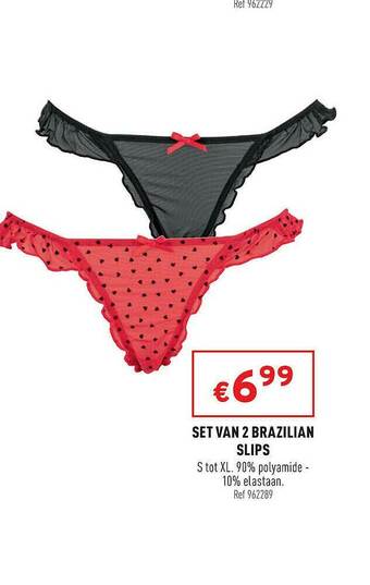 Trafic Set Van 2 Brazilian Slips aanbieding