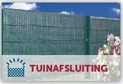 Zelfbouwmarkt Tuinafsluiting aanbieding