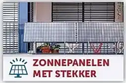 Zelfbouwmarkt Zonnepanelen met stekker aanbieding