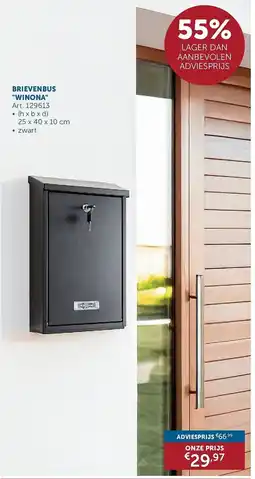 Zelfbouwmarkt Brievenbus "Winona" aanbieding
