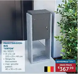 Zelfbouwmarkt Pakketbrievenbus Virton aanbieding