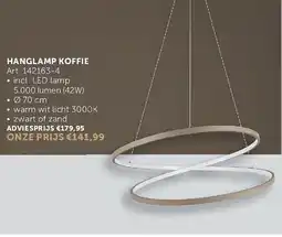 Zelfbouwmarkt Hanglamp koffie aanbieding