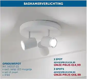 Zelfbouwmarkt Opbouwspot aanbieding