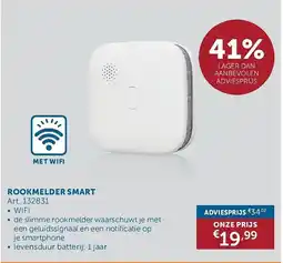 Zelfbouwmarkt Rookmelder smart aanbieding