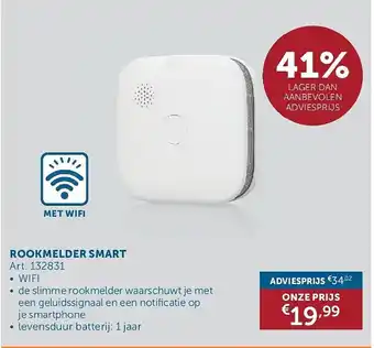 Zelfbouwmarkt Rookmelder smart aanbieding