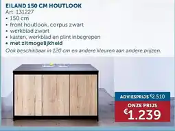 Zelfbouwmarkt Eiland houtlook aanbieding