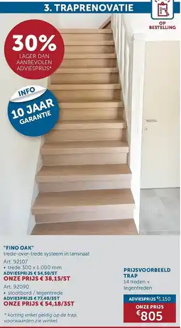 Zelfbouwmarkt FINO OAK aanbieding