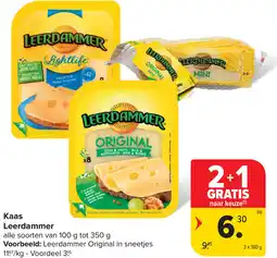 Carrefour Kaas Leerdammer aanbieding