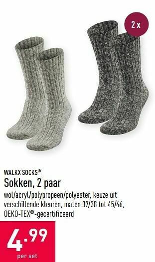 ALDI Sokken aanbieding