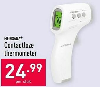 ALDI Medisana contactloze thermometer aanbieding
