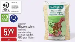 ALDI Gardenline Pijnboomschors aanbieding