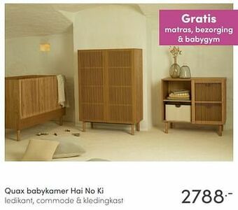 Baby & Tiener Quax babykamer hai no ki aanbieding