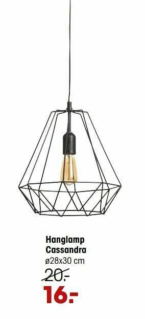 Kwantum Hanglamp cassandra aanbieding