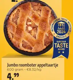 Jumbo Jumbo roomboter appeltaartje aanbieding